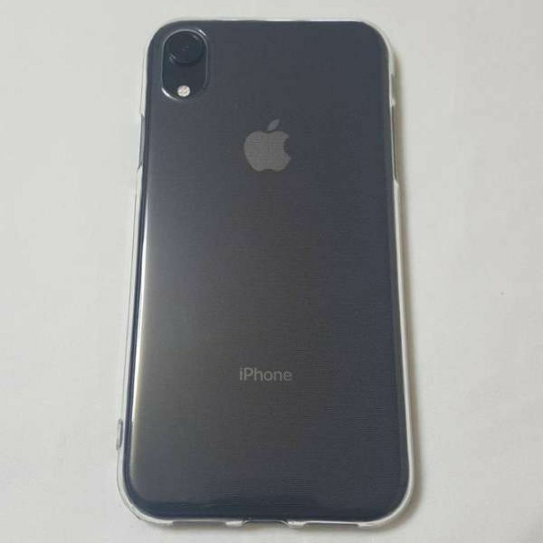 iPhone XR専用 背面保護 衝撃吸収 透明 クリア ソフトケース スマホ/家電/カメラのスマホアクセサリー(iPhoneケース)の商品写真