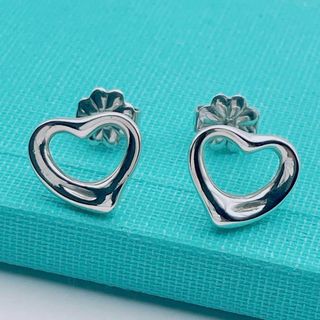 ティファニー(Tiffany & Co.)のTiffany & Co. ピアス　オープンハート　シルバー925(ピアス)