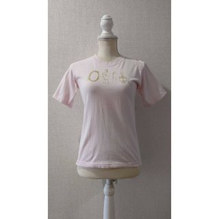 ANNA SUI USA製 コスメプリント Tシャツ ライトピンク S 半袖