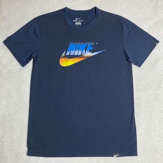 NIKE - NIKE ナイキ Tシャツ メンズ 紺 XL【未使用】ドライフィット NIKE