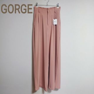 GORGE - GORGE　タックワイドパンツ