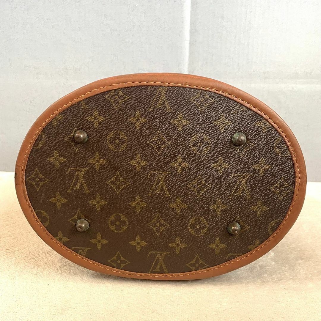 LOUIS VUITTON(ルイヴィトン)の美品 ルイヴィトン バケットGM トートバッグ モノグラム バケツ型 USA製 レディースのバッグ(トートバッグ)の商品写真