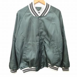 ビューティアンドユースユナイテッドアローズ(BEAUTY&YOUTH UNITED ARROWS)のエイチ ビューティー＆ユース スタジャン ブルゾン ジャケット 緑 M(スタジャン)