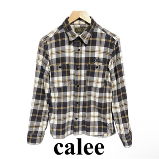 CALEE - calee キャリー　チェックシャツ