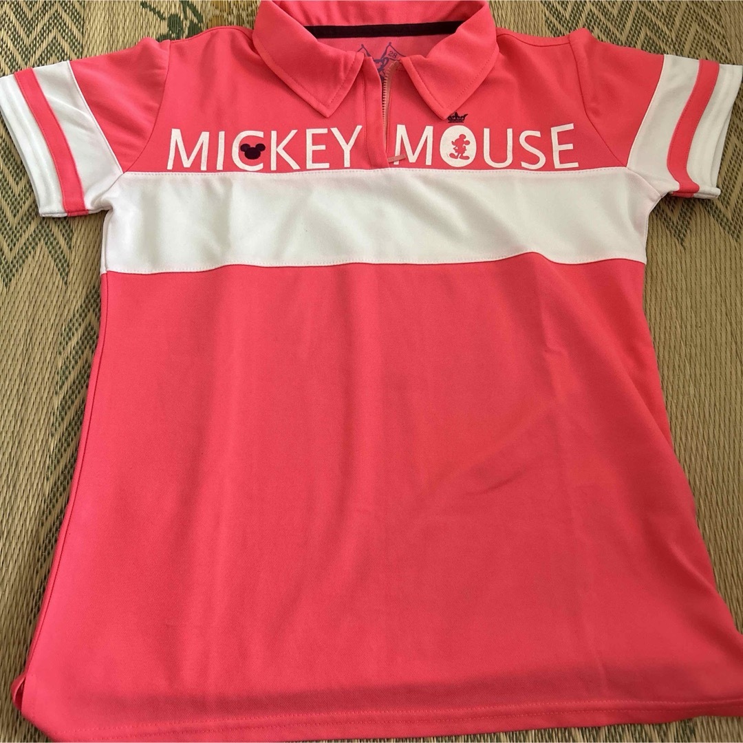 Disney(ディズニー)のミッキーマウス ポロシャツ LL レディースのトップス(ポロシャツ)の商品写真