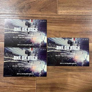 【超希少品】ONE OK ROCK ワンオク ポストカード3枚(ミュージシャン)