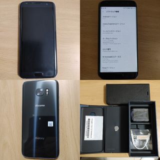 ギャラクシー(Galaxy)のGalaxy S7 edge SC-02H Black Onyx 中古(スマートフォン本体)