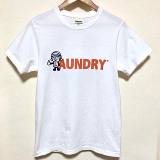 LAUNDRY ランドリー 半袖Tシャツ S オフホワイト 刺しゅう【匿名配送】