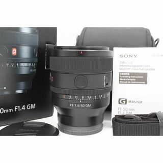 SONY - ＜＜化粧箱＆専用ケース付き！！＞＞【極美品】SONY ソニー 標準単焦点レンズ フルサイズ FE 50mm F1.4 GM G Master デジタル一眼カメラα[Eマウント]用 純正レンズ SEL50F14GM #LE2024339