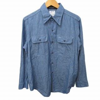 マディソンブルー(MADISONBLUE)のマディソンブルー シャンブレーシャツ カジュアル 青系 XS STK (シャツ)
