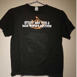 マンウィズアミッション(MAN WITH A MISSION)のMAN WITH A MISSION　変身Tシャツ　Lサイズ(Tシャツ/カットソー(半袖/袖なし))