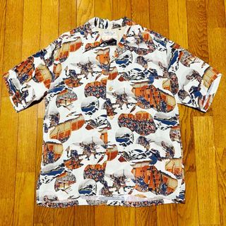 サンサーフ(Sun Surf)のSUN SURF x 北斎 スペシャルエディション　忠臣蔵討入　アロハシャツ(Tシャツ/カットソー(半袖/袖なし))