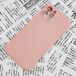 iPhone 12Pro シリコンケース (09) ピンク(iPhoneケース)