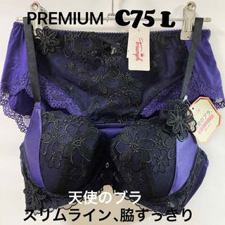 トリンプ(Triumph)のC75 トリンププレミアム レッドレーベル 0075 ブラジャー &ショーツ(ブラ&ショーツセット)