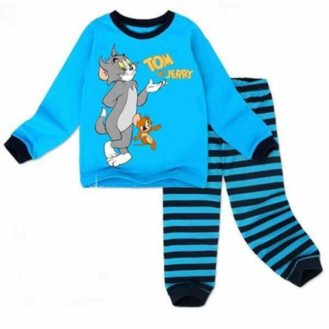 子供 キッズ パジャマ 長袖 100 キッズ/ベビー/マタニティのキッズ服男の子用(90cm~)(パジャマ)の商品写真