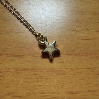 the star goldnecklace(ネックレス)