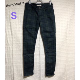 ハートマーケット(Heart Market)の【Heart Market】チェック柄　スキニーパンツ【ハートマーケット】(カジュアルパンツ)