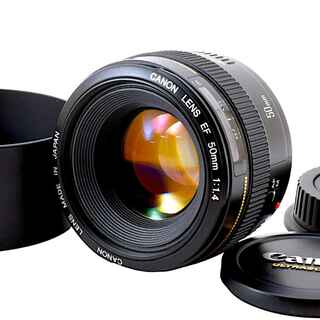 キヤノン(Canon)の美品 Canon キャノン EF 50mm F1.4 USM #7180(レンズ(ズーム))