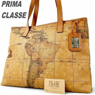 プリマクラッセ(PRIMA CLASSE)の美品 プリマクラッセ トートバッグ 肩掛け ハンドバッグ A4収納可 通勤 通学(トートバッグ)