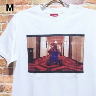 【新品】シャイニング 映画 Tシャツ M ホワイト 男の子 かわいい(Tシャツ/カットソー(半袖/袖なし))