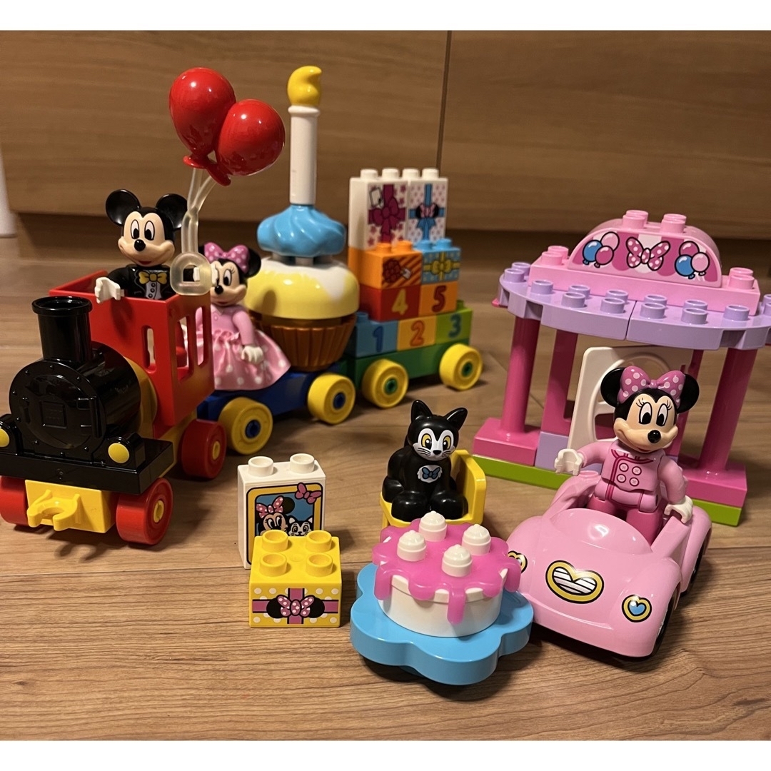 Lego(レゴ)のレゴ デュプロ ディズニー ミッキーとミニー　2セット キッズ/ベビー/マタニティのおもちゃ(積み木/ブロック)の商品写真