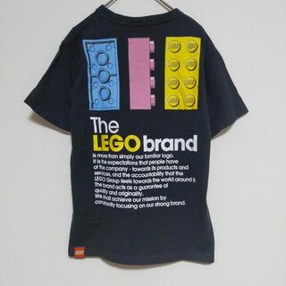 レゴ(Lego)の美品 レゴランド LEGO Tシャツ ブラック メンズ レディース キッズ S(Tシャツ/カットソー(半袖/袖なし))