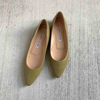 MANOLO BLAHNIK - Manolo Blahnik マノロブラニク パンプス BBFLAT 定価10万