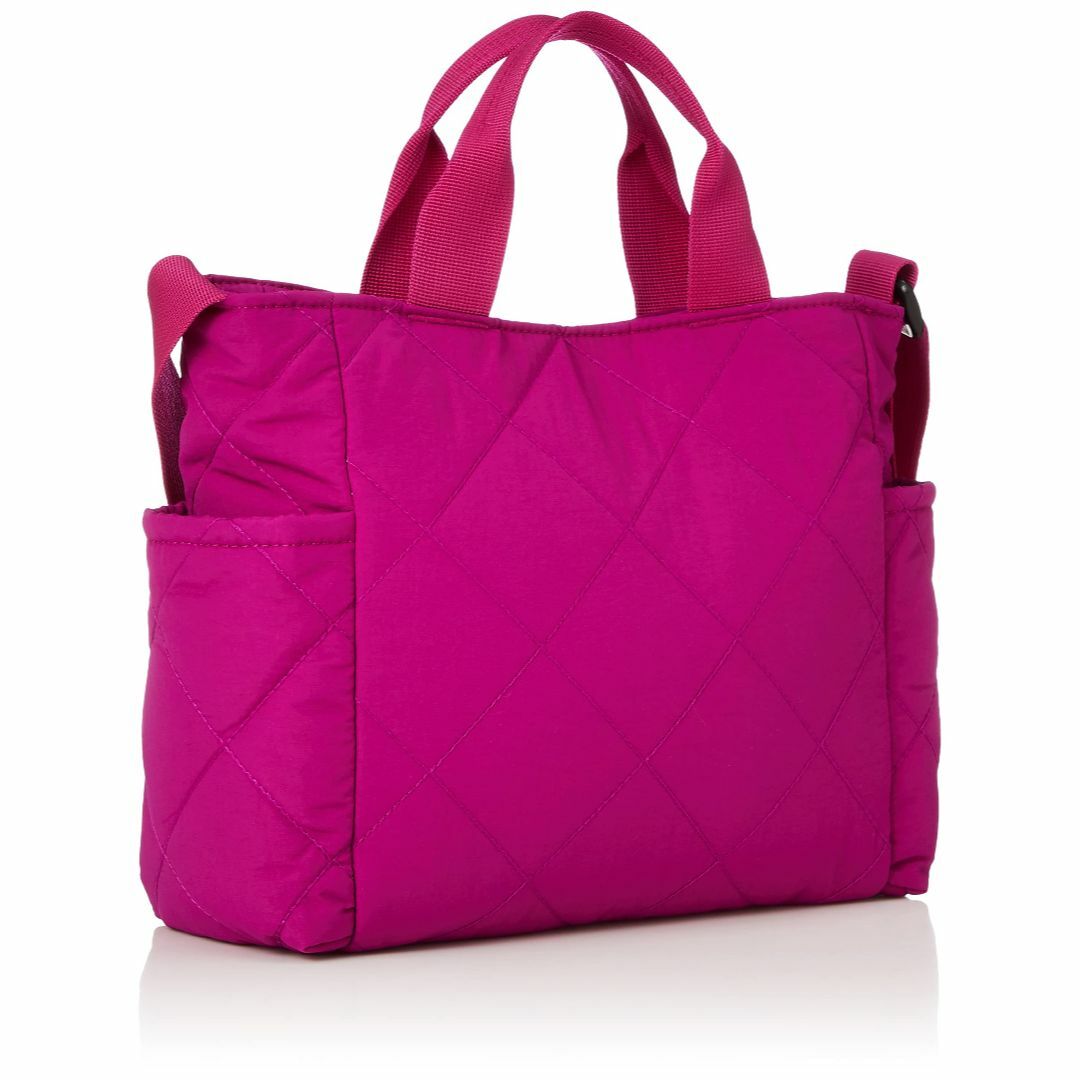 【色: RASPBERRY】[ルートート] はっ水加工 小さめ 軽量 キルティン レディースのバッグ(その他)の商品写真