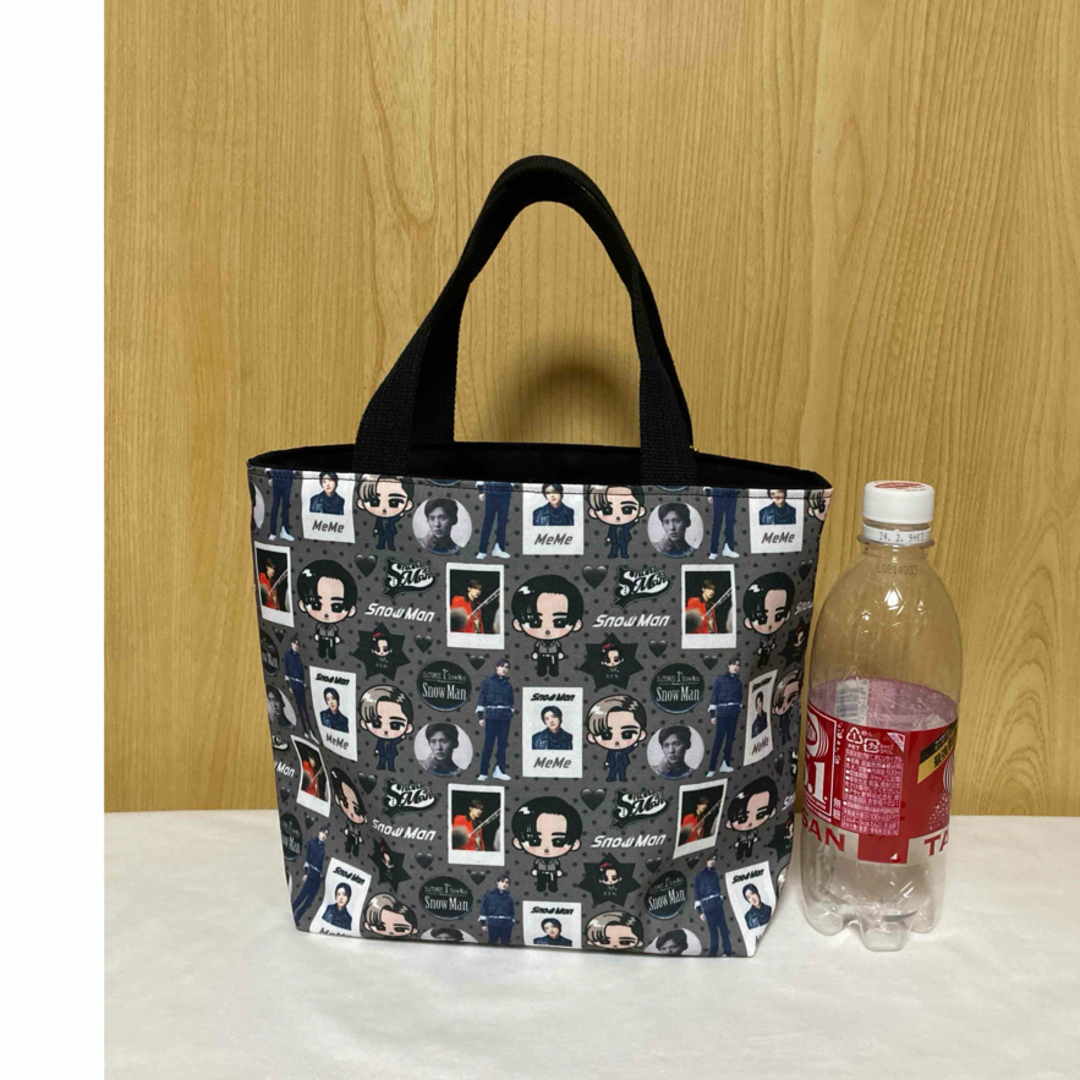 Sold Out【A】ファスナー仕切り付きトートバッグ【SM】ハンドメイド レディースのバッグ(トートバッグ)の商品写真