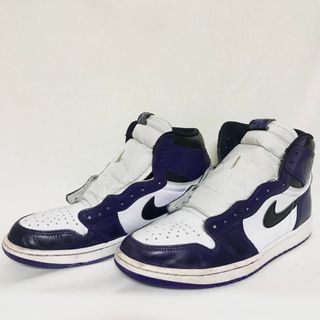 ナイキ(NIKE)の値下げ不可 NIKE ジョーダン 1 OG コートパープル(スニーカー)