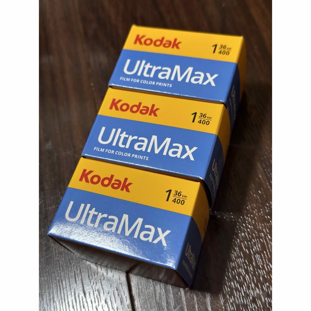 【新品】Kodak ultramax 400 35mm フィルム スマホ/家電/カメラのカメラ(フィルムカメラ)の商品写真