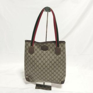 Gucci - GUCCI グッチ トートバッグ GGロゴ オールド シェリーライン