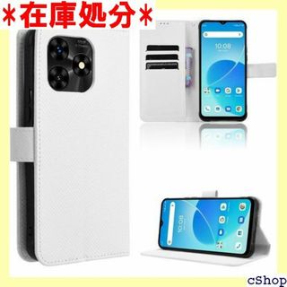 For UMIDIGI G5 / G5A ケース 手帳 U ホワイト 1347(その他)