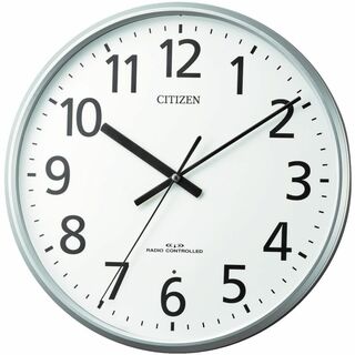 特価商品リズムRHYTHM 掛け時計 電波時計 オフィス 屋内用 静音 連続(置時計)