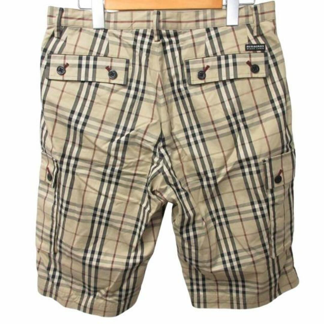BURBERRY BLACK LABEL - バーバリーブラックレーベル ハーフパンツ BURBERRY BLACK LABEL - バーバリーブラックレーベル ハーフパンツ