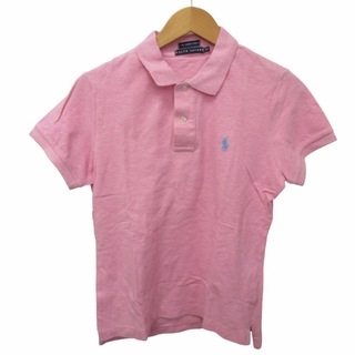 ラルフローレン(Ralph Lauren)のラルフローレン 美品 ポロシャツ カットソー 半袖 ピンク 約M-L IBO50(ポロシャツ)