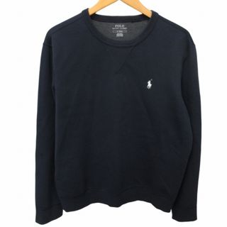 ポロラルフローレン(POLO RALPH LAUREN)のポロ ラルフローレン トレーナー スウェット 長袖 紺 M ■GY14(スウェット)