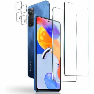 【在庫処分】【4枚セット】For Xiaomi Redmi Note 11 Pr(その他)