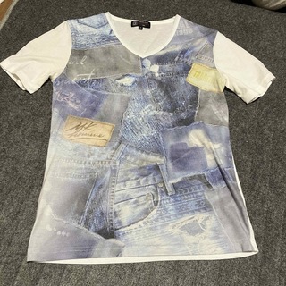 MK MICHEL KLEIN homme - 【MKミッシェルクランオム】 Vネック Tシャツ / 半袖