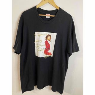 シュプリーム(Supreme)のsupreme 20AWマライアキャリー tシャツ　ブラック(Tシャツ/カットソー(半袖/袖なし))