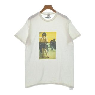 6(ROKU) ロク Tシャツ・カットソー M 白 【古着】【中古】(カットソー(半袖/袖なし))