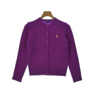 ポロラルフローレン(POLO RALPH LAUREN)のPolo Ralph Lauren ポロラルフローレン カーディガン S 紫 【古着】【中古】(カーディガン)