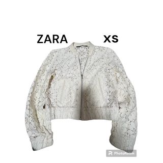 ZARA - ZARA ザラ　MA1 カーディガン　ジャケット　レース