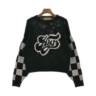 HYSTERIC GLAMOUR - HYSTERIC GLAMOUR ニット・セーター F 黒x白(総柄) 【古着】【中古】