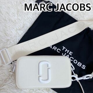 MARC JACOBS - 美品 マークジェイコブス スナップショット DTM カメラバッグ レザー 白