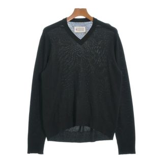 Maison Margiela メゾンマルジェラ カーディガン L 黒 【古着】【中古】(カーディガン)