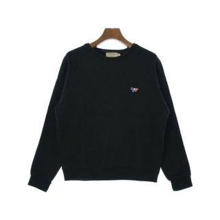 MAISON KITSUNE メゾンキツネ スウェット S 黒 【古着】【中古】(トレーナー/スウェット)