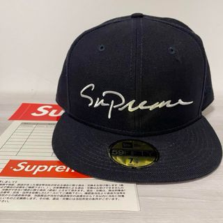 Supreme - Supreme Classic Script New Era "Navy"