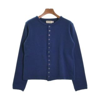 BEAMS BOY ビームスボーイ カーディガン -(M位) 紺 【古着】【中古】