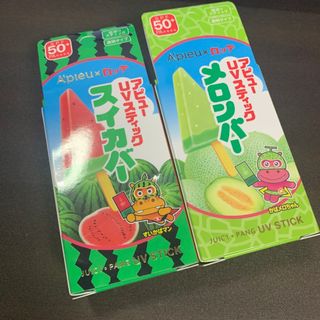 アピュー(A'pieu)のアピュー ジューシーパン UVスティック メロンバー スイカバー(日焼け止め/サンオイル)